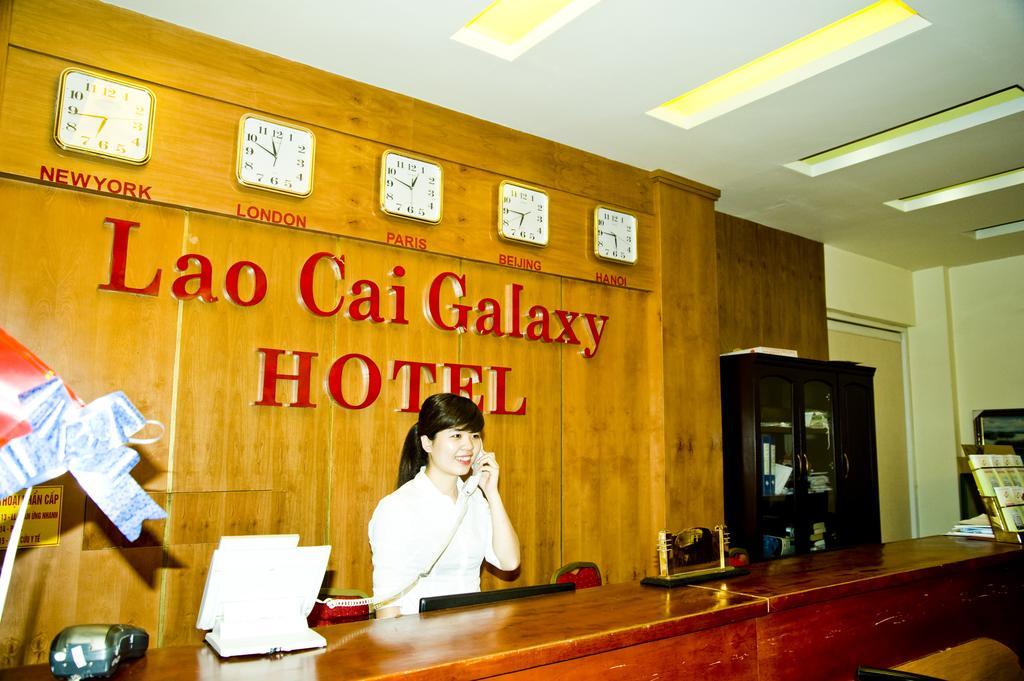 Lao Cai Galaxy Hotel Esterno foto